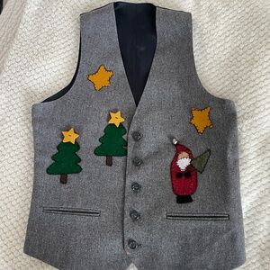 BOYS CHRISTMAS HOLIDAY SANTA VEST